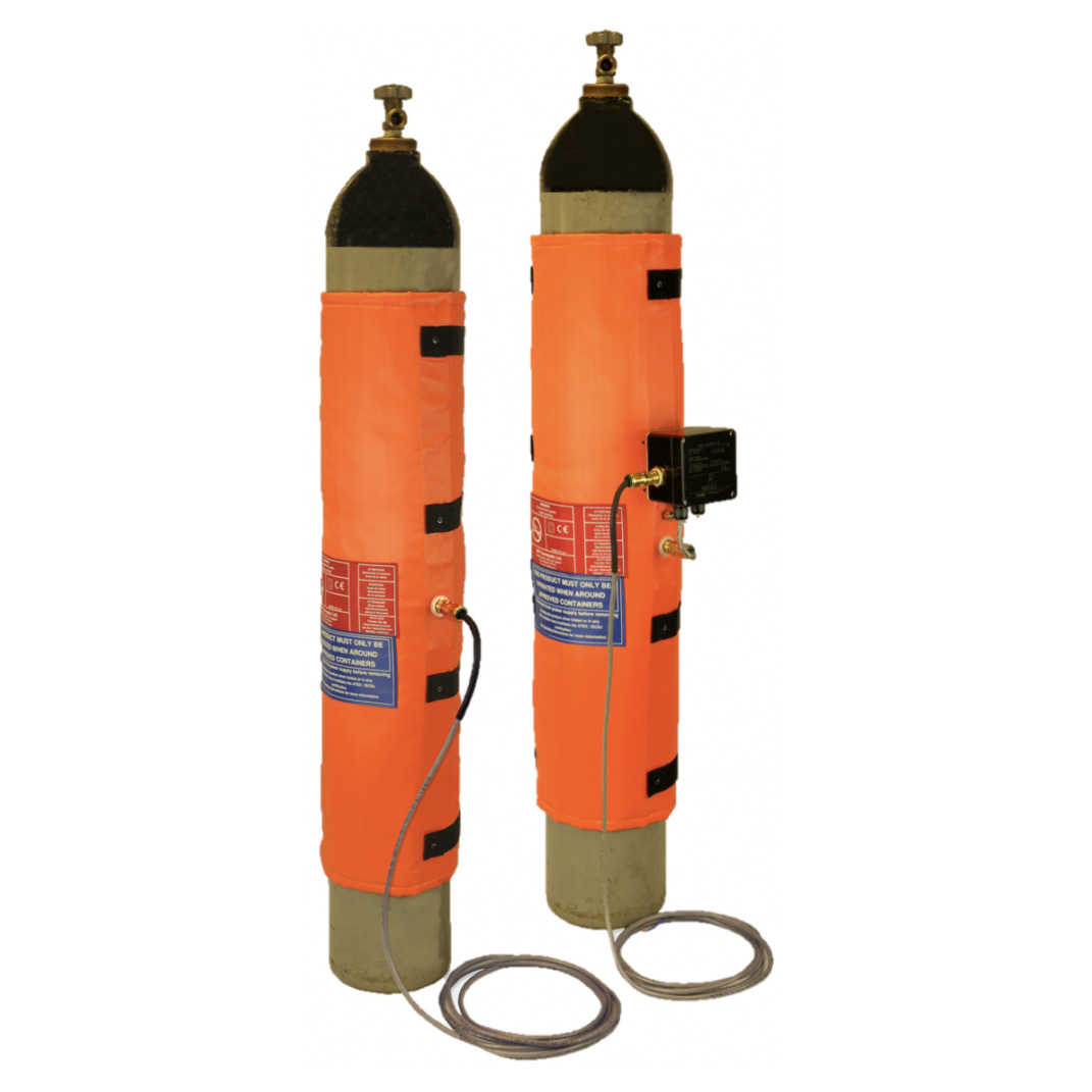 Camisas calefactoras para botellas de gas INTELIHEAT Flexiplus